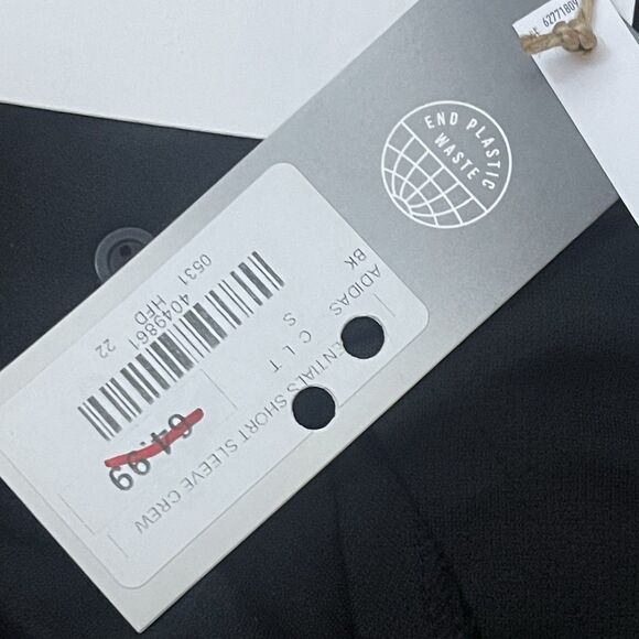 adidas Black Short Sleeve Tee - Picture 7 of 10